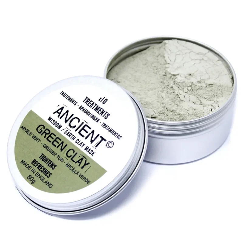 Grøn lermaske 80g