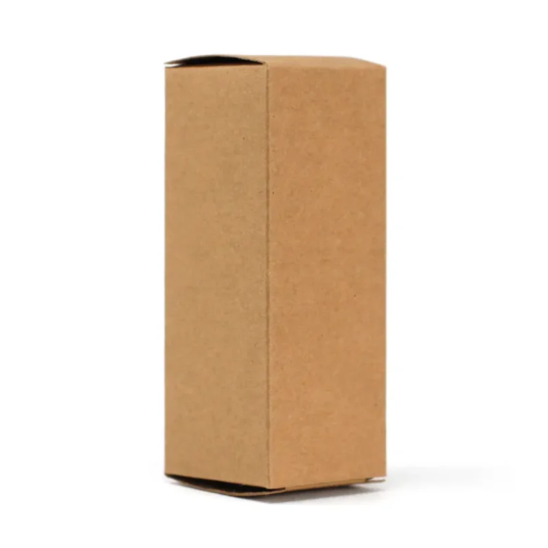 Ravfarvet flaskeæske 50ml - Brun