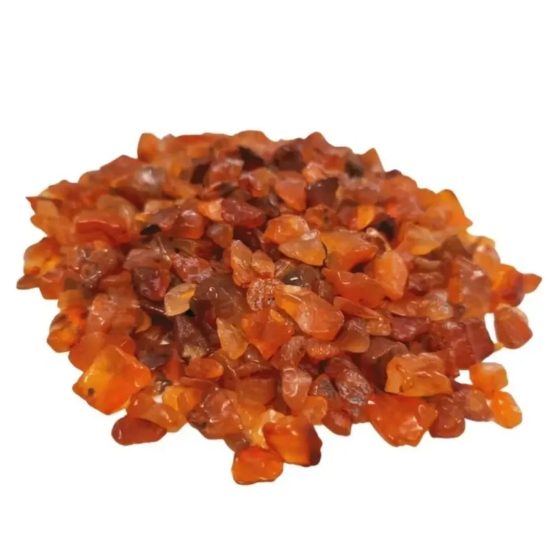 Karneol Gemstone Chips Bulk - 1KG