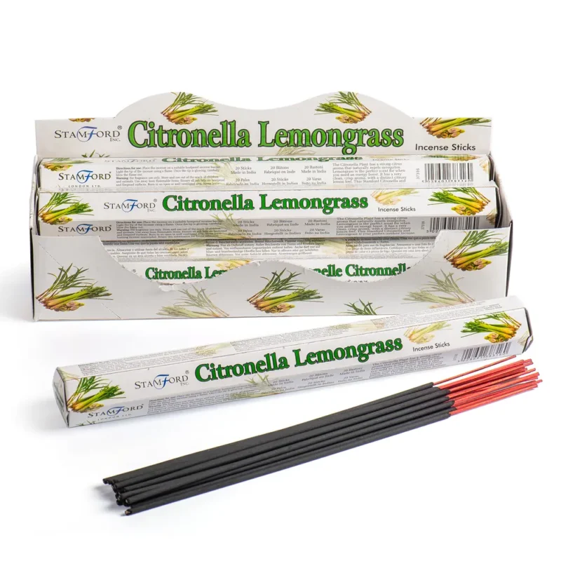Premium Citronella & Citrongræs Røgelse