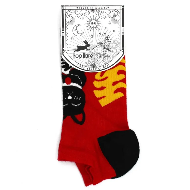Hop Hare Bamboo Low Socks M/L (41-46) - Lucky Cat
