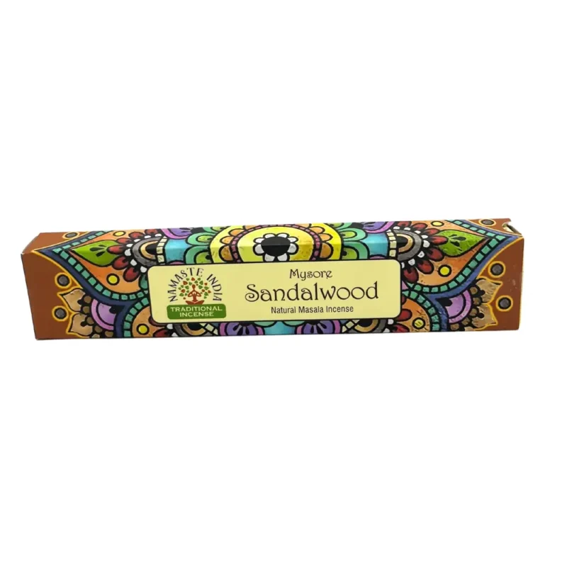 Namaste Mandala Masala Røgelse - Sandeltræ