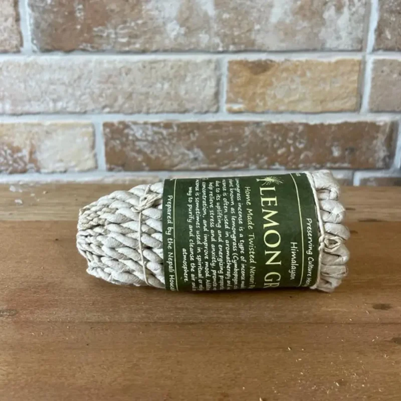 Pure Herbs Rope Incense - Citrongræs
