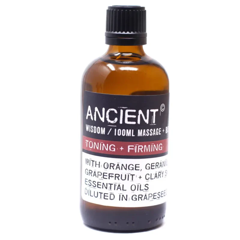 Massageolie 100ml - Toning og opstrammende