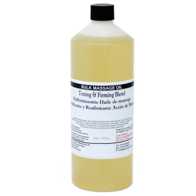 Massageolie 1 kg - Toning og opstrammende