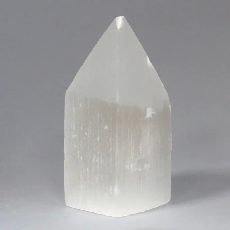 Selenit Pencil Tip Tower - 10 cm