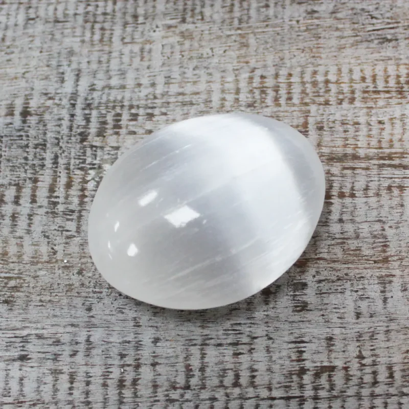 Selenit palmesten - 8 cm
