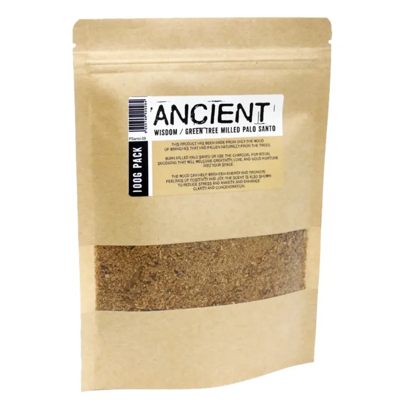 100 g malet grønt palo santo træ