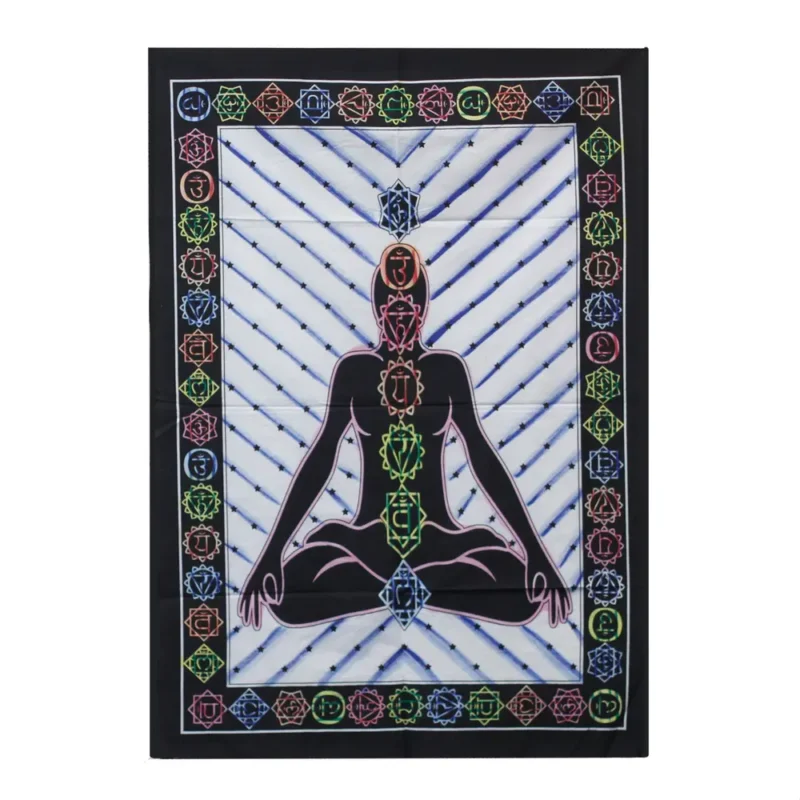 Bomuldsvægkunst - Buddha Chakra