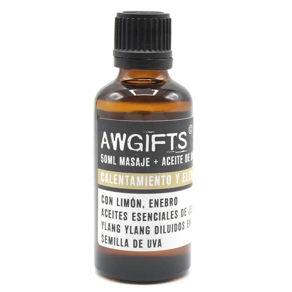 Massageolie 50ml - Varm og opløftende 1 Massageolie 50ml - Varm og opløftende