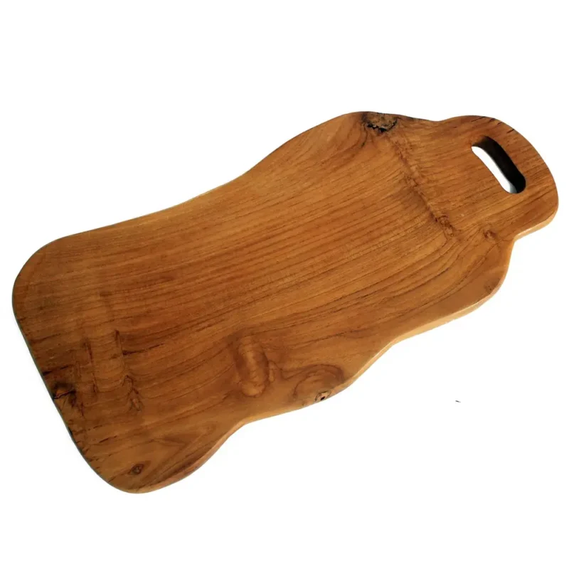 Teak skærebræt - 50cm