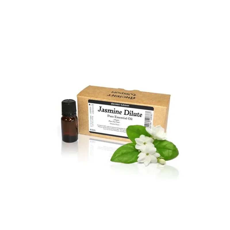 10 ml fortyndet jasmin umærket æterisk olie
