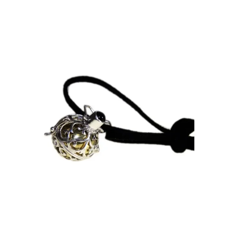 Silver Bell Angel - Nat - 18mm