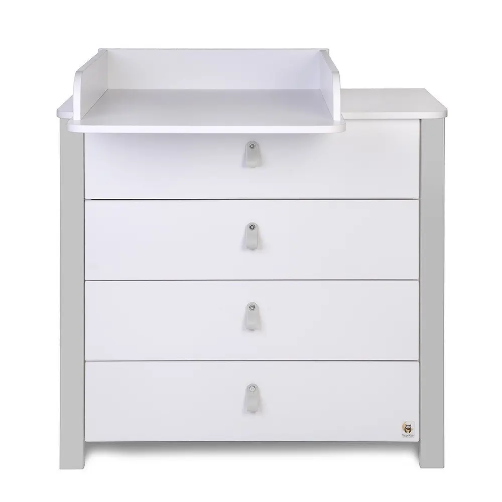 SKY GREY YouniqueÉtude Børn|Barneseng og kommode 1 SKY GREY YouniqueÉtude Børn|Barneseng og kommode