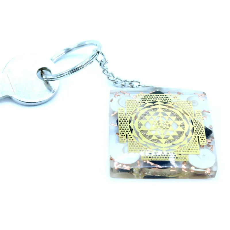 Orgonite Power Nøglering - Tourmaline Home Protector