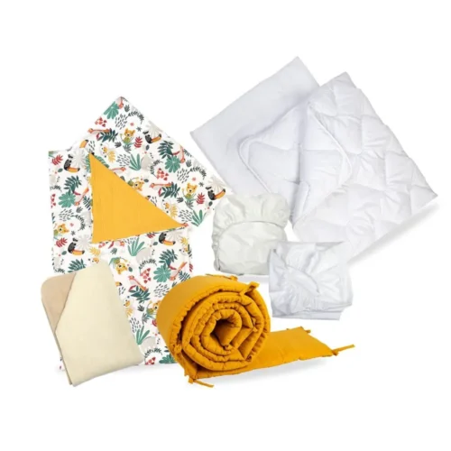 YouniqueAmazon Mustard + YouniqueAloeVera + YouniqueLux + YouniqueShield + YouniqueMustard Muslin 360cm + YouniqueSense SOFT BEIGE