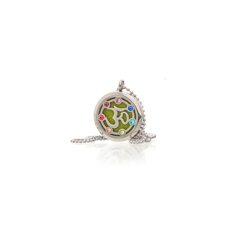Bolig|Aromaterapi Smykker Halskæde - OM Chakra - 30mm