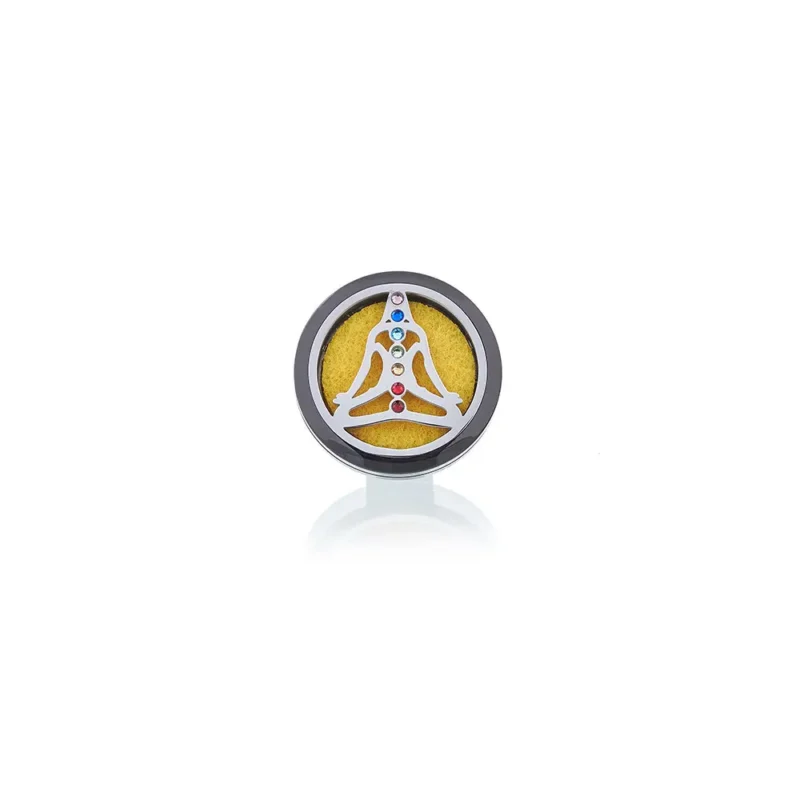 Bil diffuser kit - Yoga chakra tin - 30mm