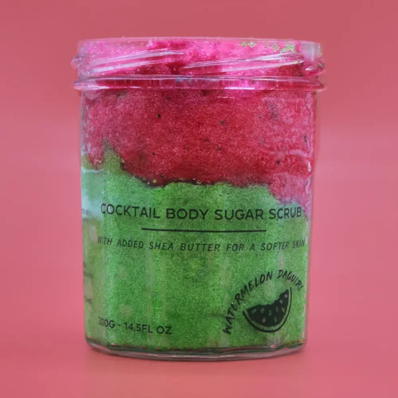 Duftsukker Body Scrub - Vandmelon Daquiri 300g