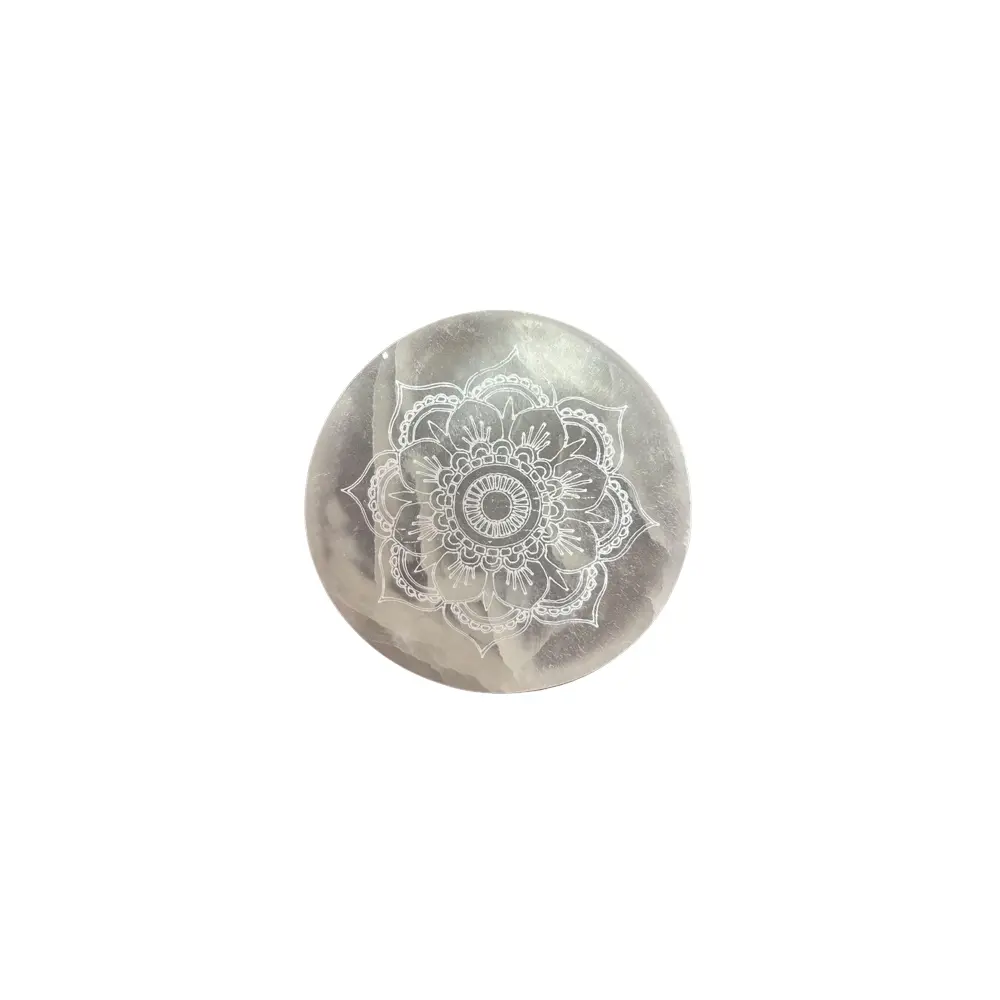 Lille ladeplade 8cm - Mandala Design 1 Lille ladeplade 8cm - Mandala Design