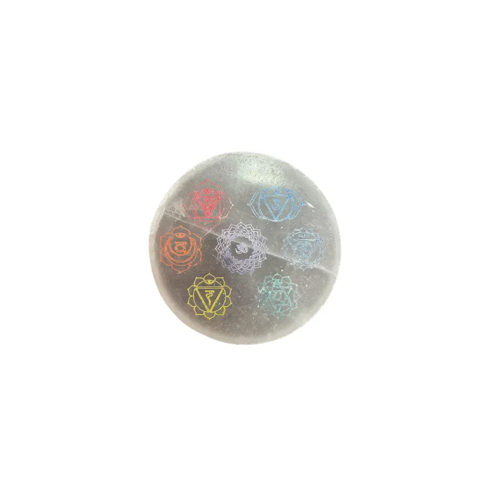 Medium ladeplade 10 cm - Chakra Design (kol) 1 Medium ladeplade 10 cm - Chakra Design (kol)