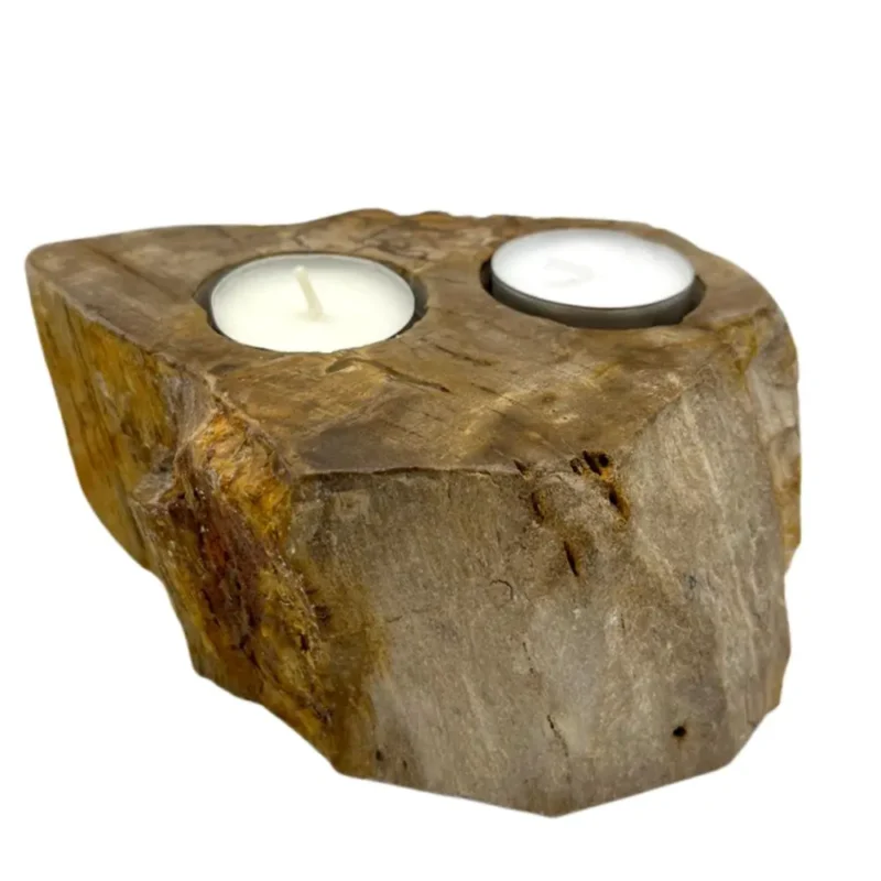 Petrified Wood Lysestage - Dobbelt