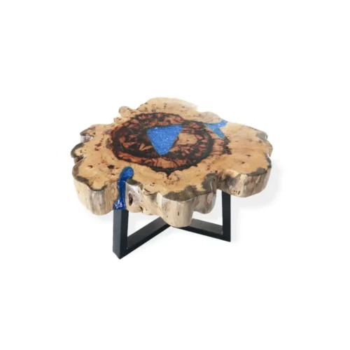 Tamarind og Resin Sofabord - Himmelblå