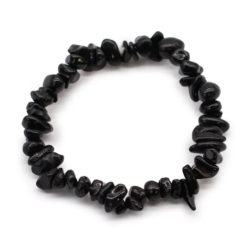 Gemstone Fragments Armbånd - Sort Agat