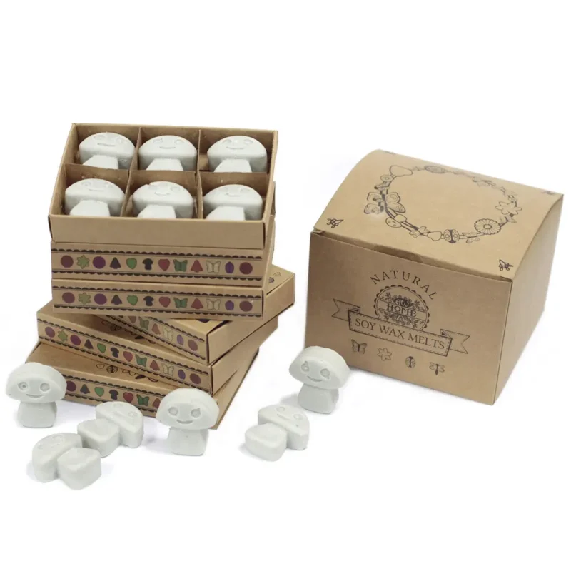 Æske med 6 sojavoks - Patchouli