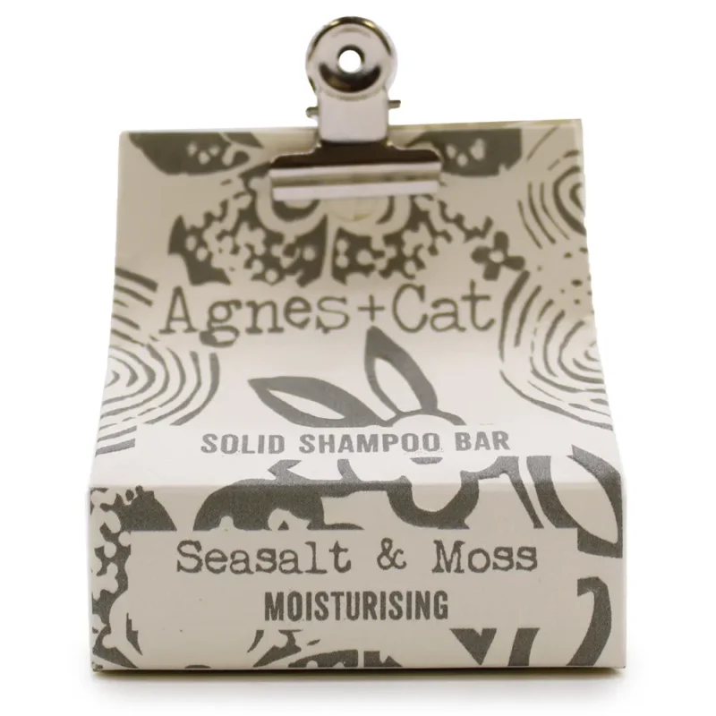 Solid havsalt og mos shampoo