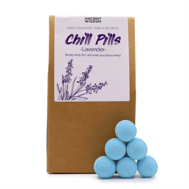 Chill Pills gavepakke 350g - Lavendel