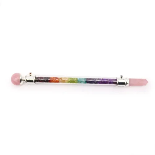 Chakra Healing Wand - Rose Quartz