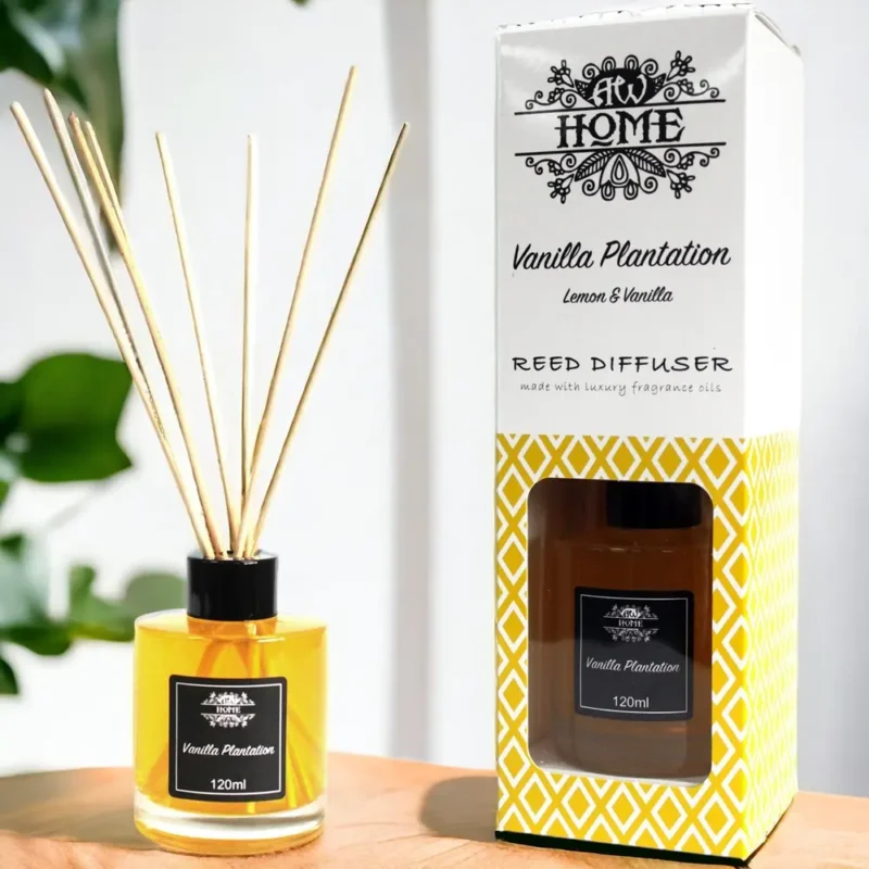 Aromatisk diffuser 120ml - vanilje