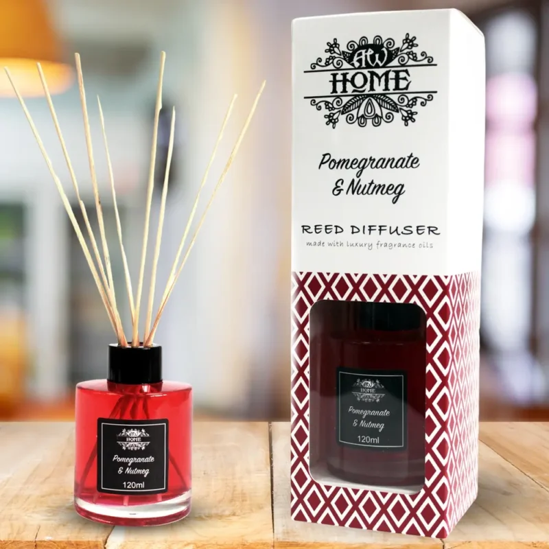 Aromatisk diffuser 120ml - granatæble og muskatnød