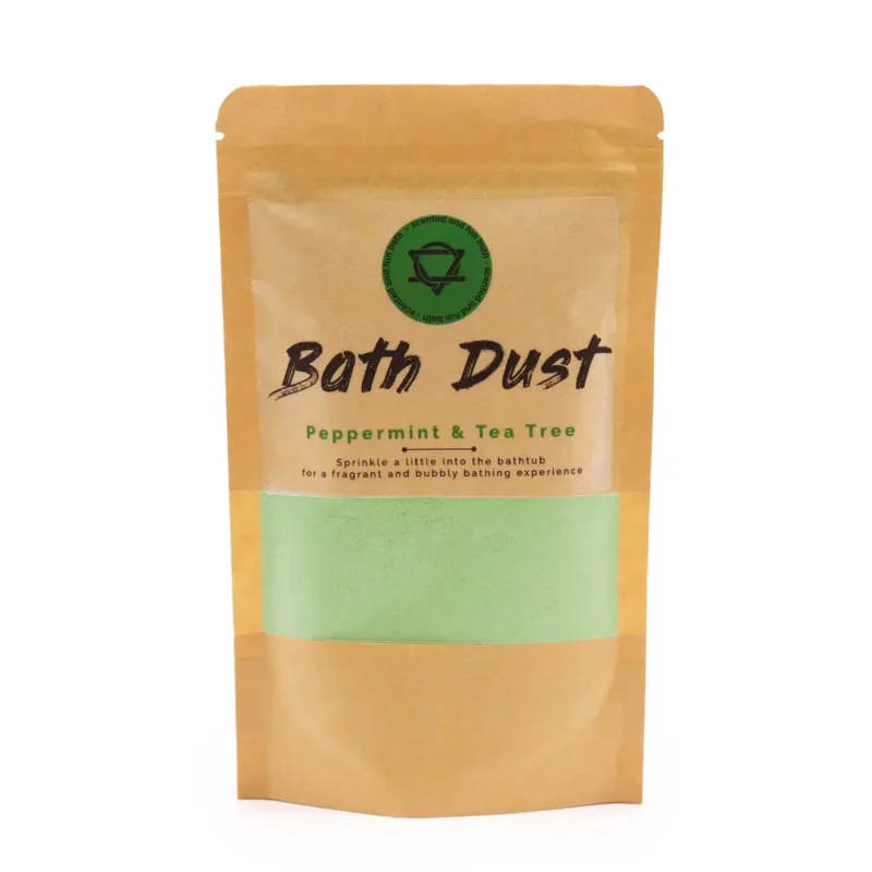 Mynte og Tea Tree Badepulver 190g
