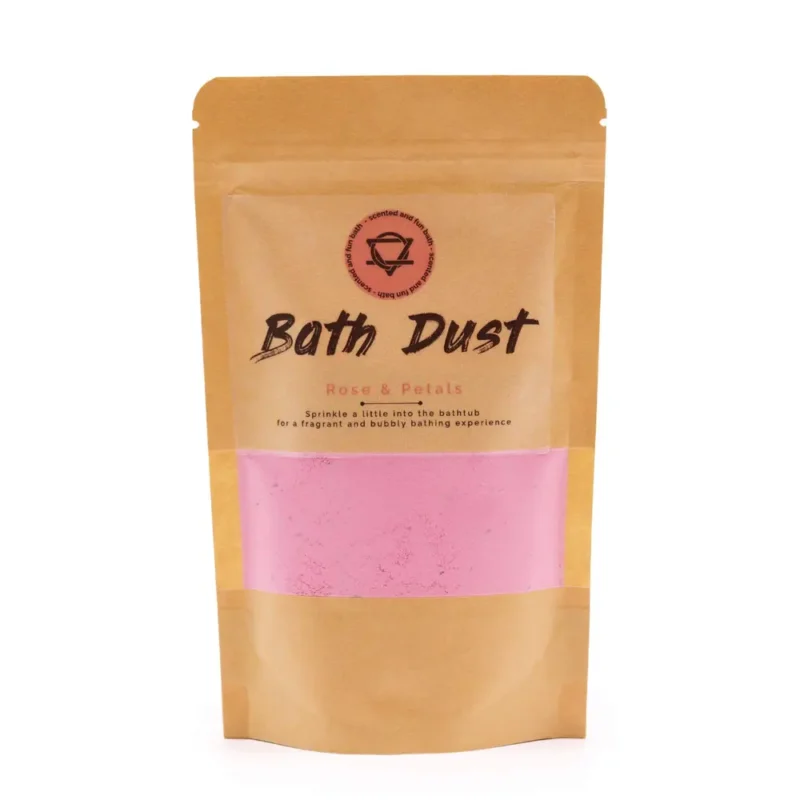 Rose og kronblade badepulver 190gr
