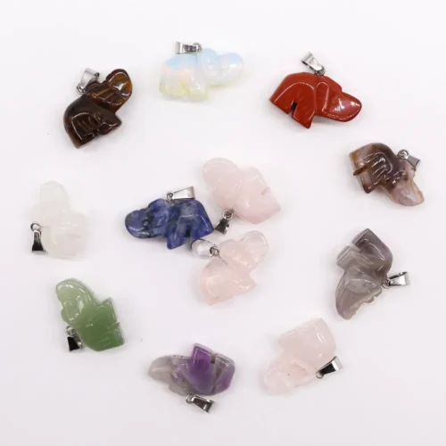 Lucky Elephant vedhæng - 25x15mm