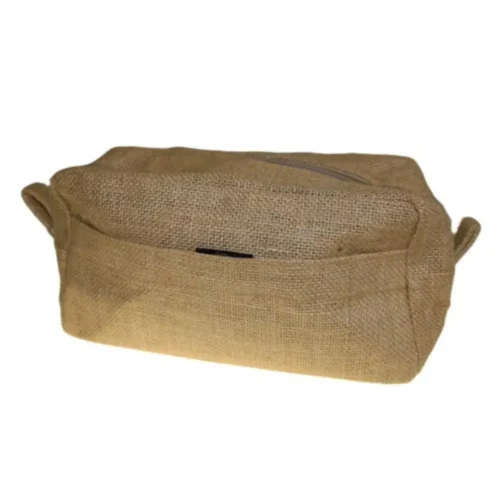 Jute toilettaske - Natural