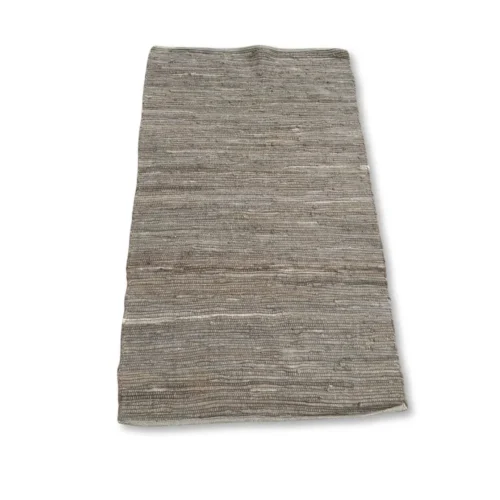 Stort indisk håndvævet bomuldstæppe - 130x170cm - Chacoal