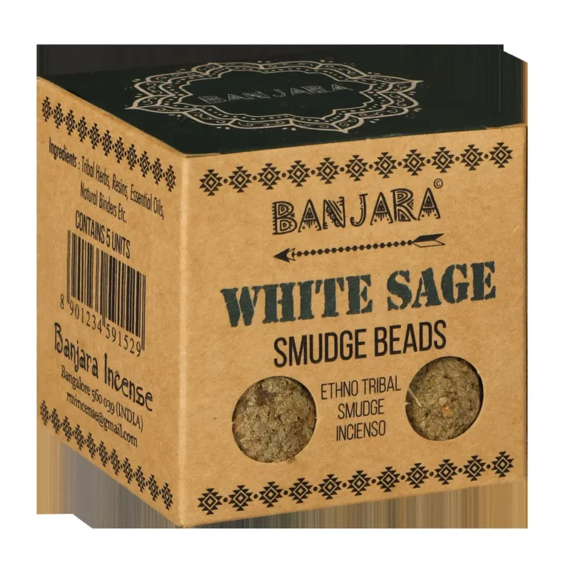 Banjara diffusionsbomber - hvid salvie