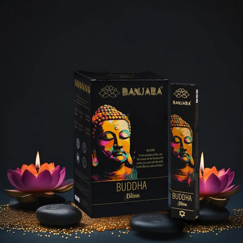 Buddha Banjara Røgelse - Lykke